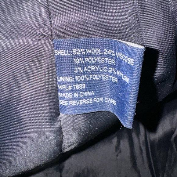 Anne Klein Houndstooth Coat with Belt Size M Good Pre-used Condition - Picture 3 of 4